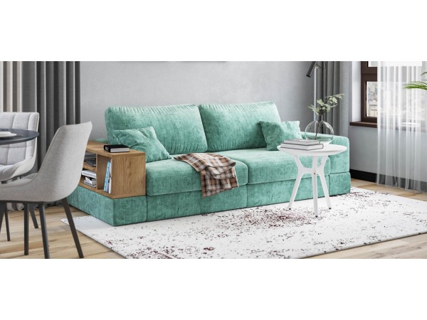 Диван-кровать BOSS MODOOL шенилл Gloss минт