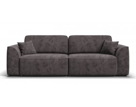 Диван Элит велюр Алькантара серый