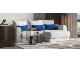 Модульный угловой диван Ричмонд Модуль Вельвет Корд серый