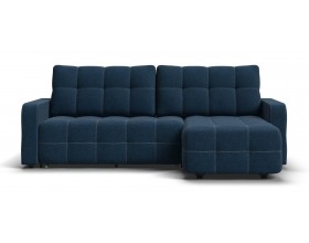 Угловой диван Уют Рогожка Мальмо синий