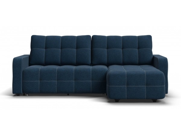 Угловой диван Уют Рогожка Мальмо синий