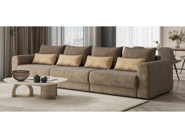 Модульный диван РИЧМОНД MODOOL MAX Велюр Роял тауп