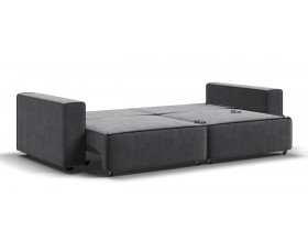 Диван Босс Софт Модуль велюр Монолит серый