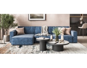 Угловой диван Босс Софт Модуль Макс Велюр Роял синий