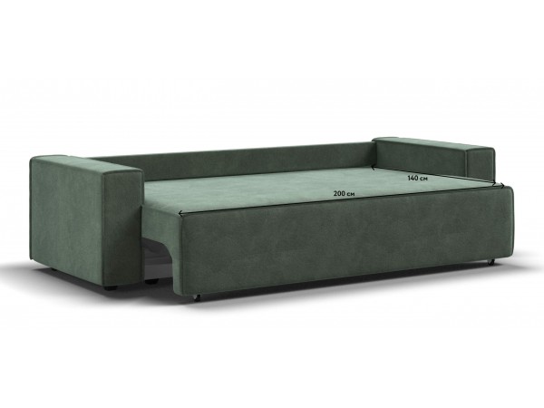 Норд диван Велюр Реал зеленый