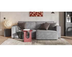 Угловой диван Босс Софт Модуль Велюр Роял агат