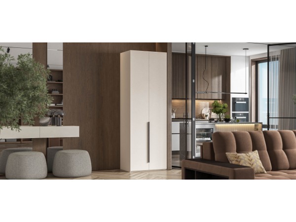 Босс Стандарт 80*236 шкаф распашной 2Д+ящики Кашемир