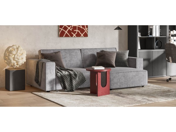 Угловой диван Босс Софт Модуль Велюр Роял агат