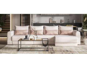 Модульный угловой диван Ричмонд Модуль MAX Вельвет Корд бежевый