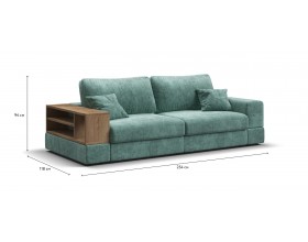 Диван-кровать BOSS MODOOL шенилл Gloss минт