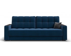 Диван Босс Маркет велюр Монолит синий