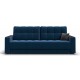 Диван Босс Маркет велюр Монолит синий