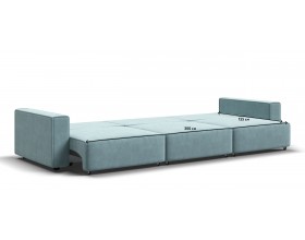 Диван Босс Софт Модуль MAX велюр Монолит аква