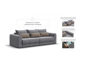 Модульный диван Ричмонд Модуль Велюр Роял агат