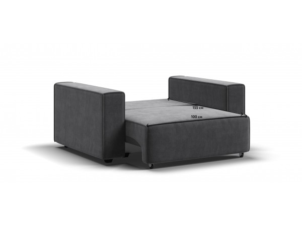 Кресло BOSS SOFT MODOOL велюр Monolit серый