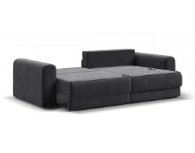 Модульный угловой диван Ричмонд Модуль Вельвет Корд графит