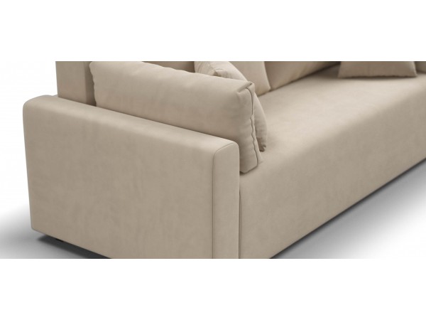 Диван Софт велюр Монолит латте