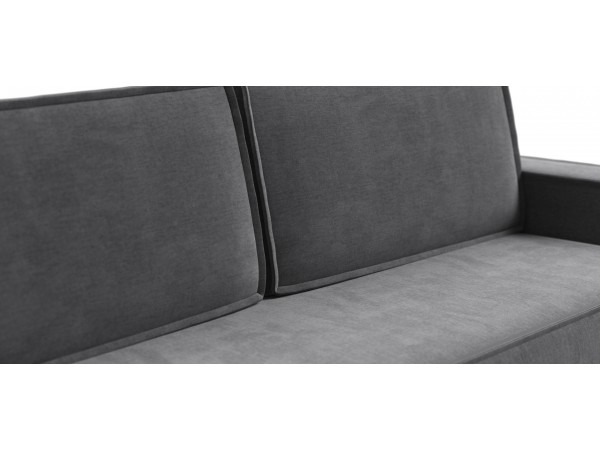 Диван Лофт велюр Монолит серый
