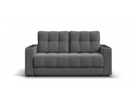 Диван Босс Маркет двухместный Рогожка Мальмо серый