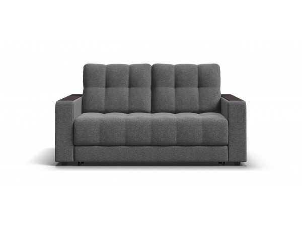 Диван Босс Маркет двухместный Рогожка Мальмо серый