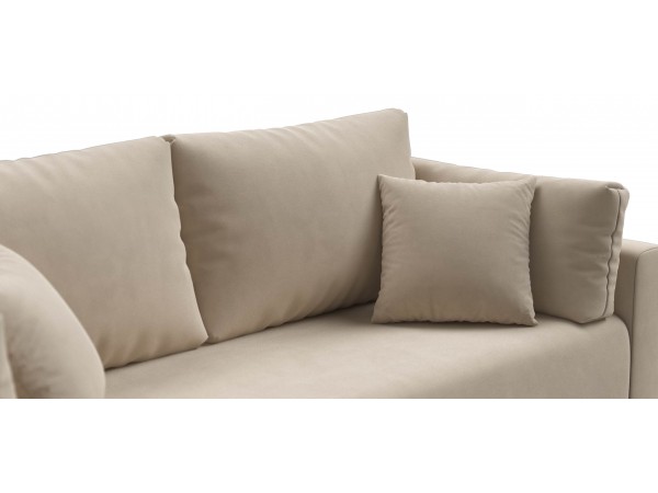 Диван Софт велюр Монолит латте