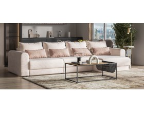 Модульный угловой диван Ричмонд Модуль MAX Вельвет Корд бежевый