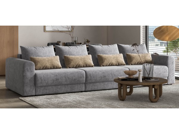 Модульный диван РИЧМОНД MODOOL MAX Велюр Роял агат