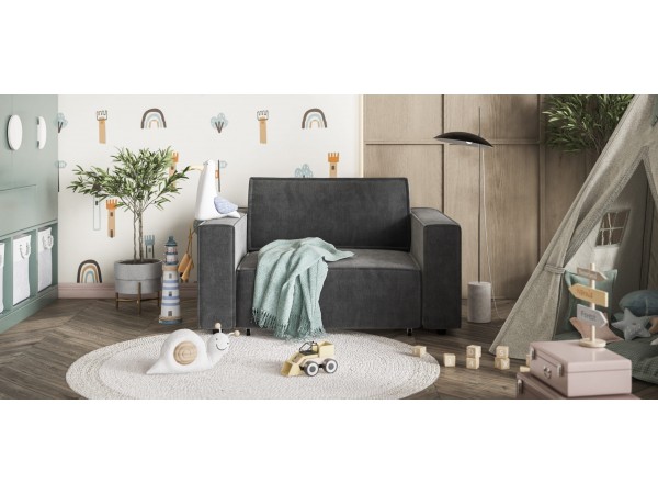 Кресло BOSS SOFT MODOOL велюр Monolit серый