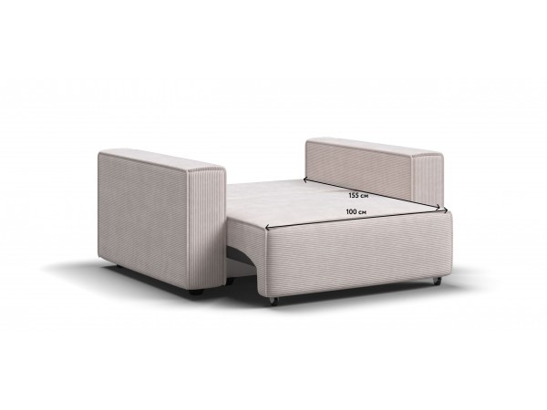 Кресло BOSS SOFT MODOOL Вельвет CORD бежевый