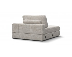 Босс Модуль оттоманка правая Шенилл Смарт кварц