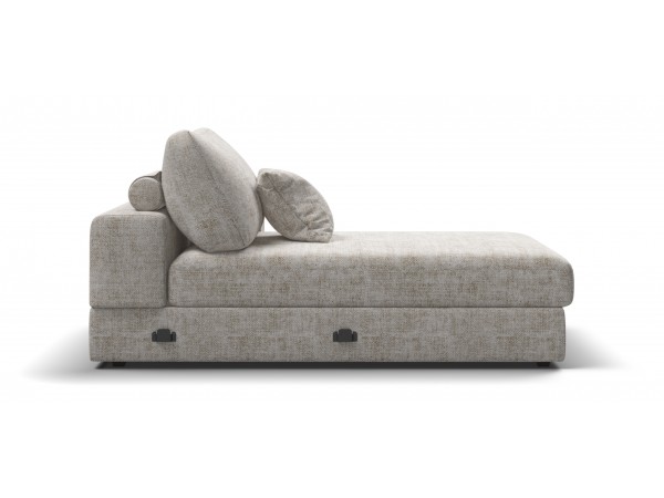 Босс Модуль оттоманка правая Шенилл Смарт кварц