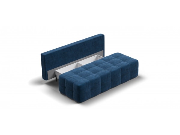 Диван Уют мини велюр Монолит синий