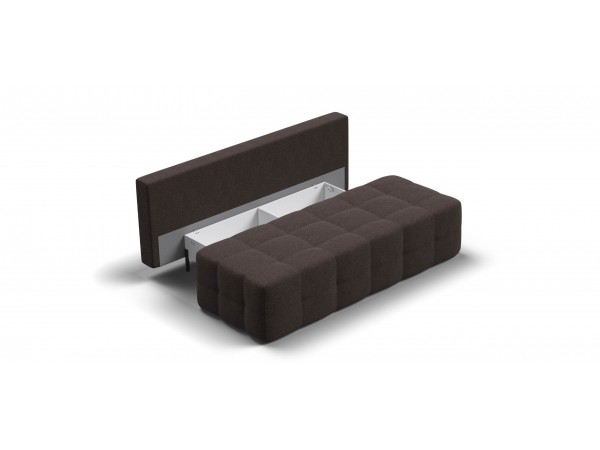 Диван Уют мини Рогожка Мальмо шоколад