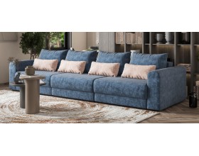 Модульный диван Ричмонд Модуль Макс Велюр Роял синий