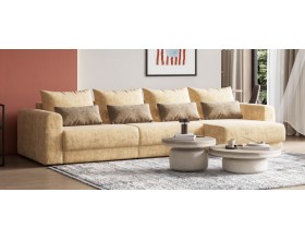 Модульный угловой диван Ричмонд Модуль MAX Велюр Роял шампань