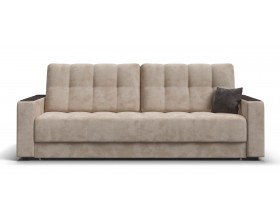 Диван Босс Маркет велюр Алькантара пепел