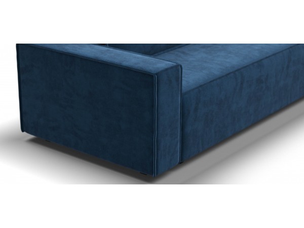Диван Лофт велюр Монолит синий