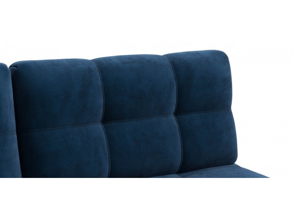 Диван Уют мини велюр Монолит синий