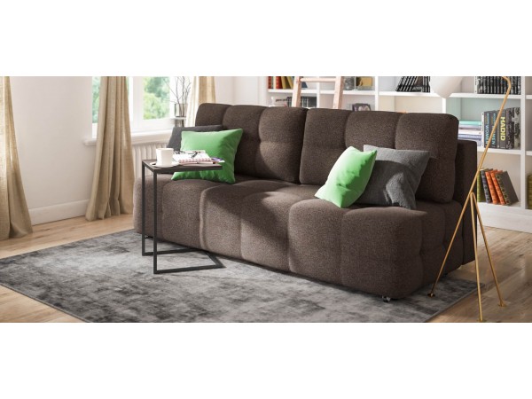 Диван Уют мини Рогожка Мальмо шоколад