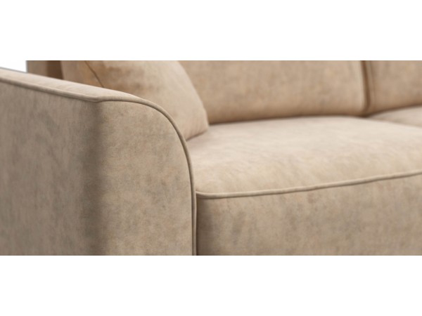 Диван Элит велюр Роял шампань