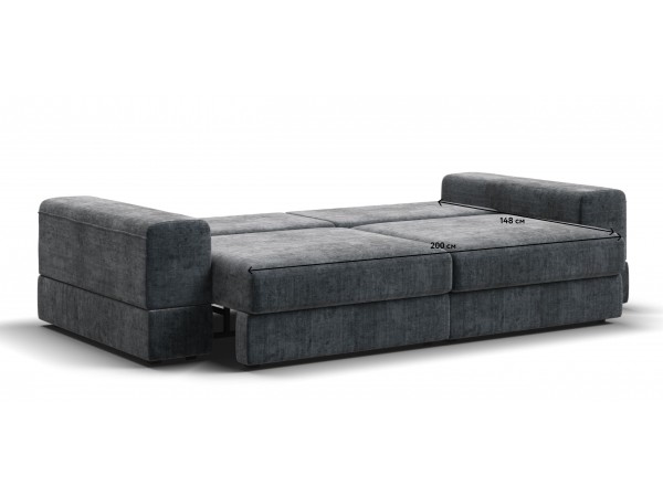 Диван-кровать BOSS MODOOL шенилл Gloss карбон