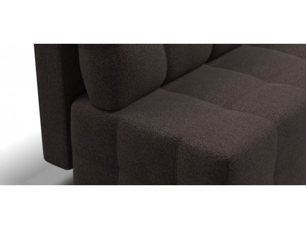 Диван Уют мини Рогожка Мальмо шоколад