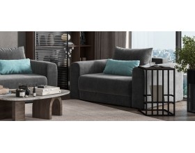 Кресло Ричмонд Модуль Велюр Монолит серый