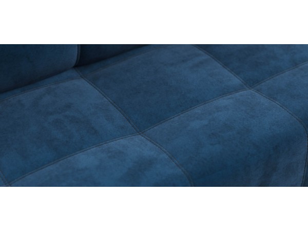 Диван Уют мини велюр Монолит синий
