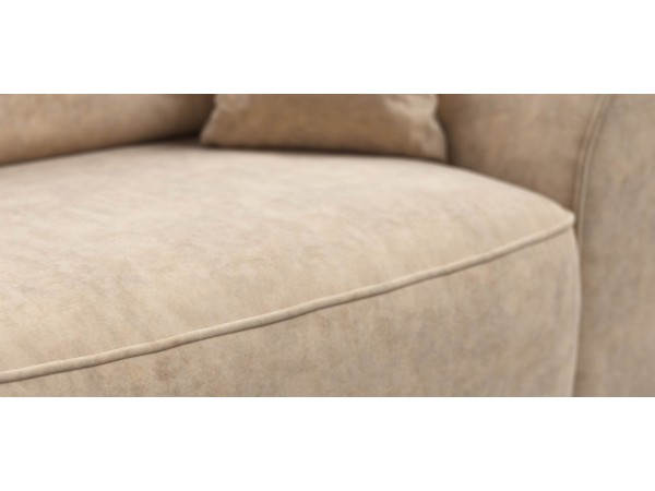 Диван Элит велюр Роял шампань