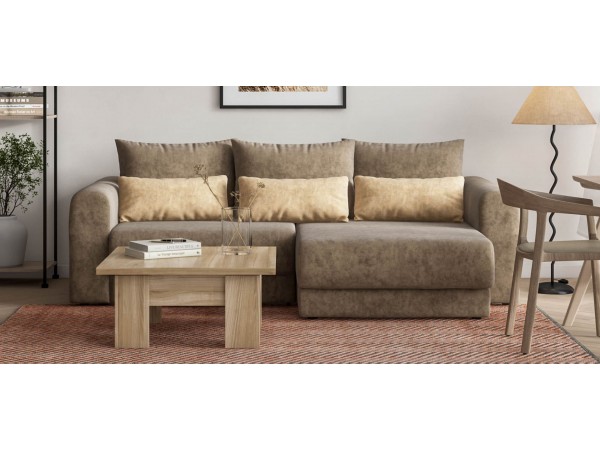 Модульный угловой диван РИЧМОНД MODOOL Велюр Роял тауп