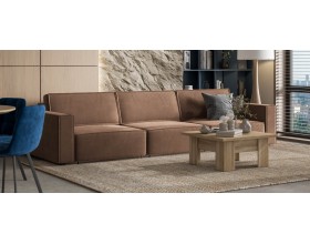 Диван Босс Софт Модуль MAX велюр Монолит мокко