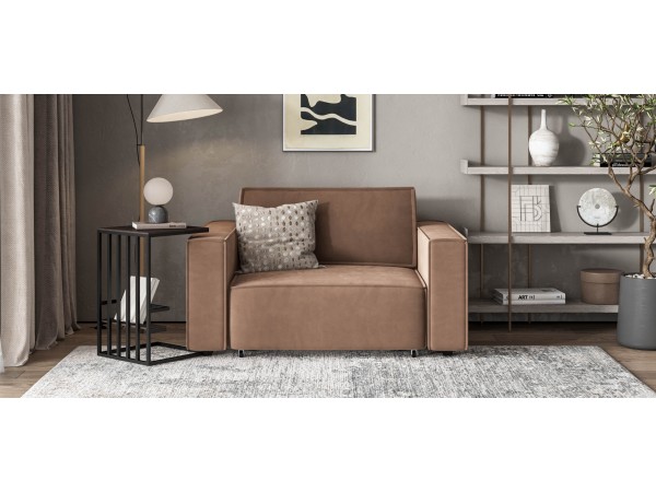 Кресло BOSS SOFT MODOOL велюр Monolit мокко