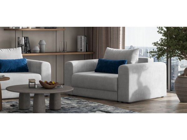 Кресло РИЧМОНД MODOOL Велюр Monolit сталь