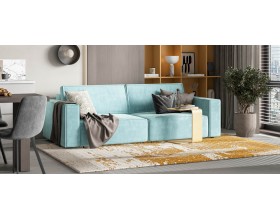 Диван Босс Софт Модуль велюр Монолит аква